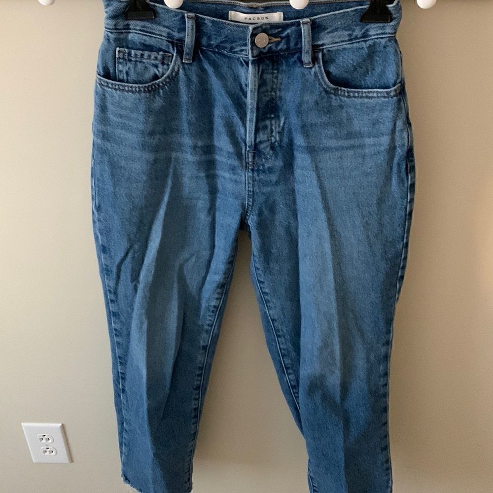 Pacsun high rise straight jeans